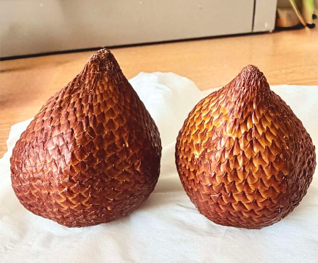Mollywozhere: Salak snake fruit whole.
